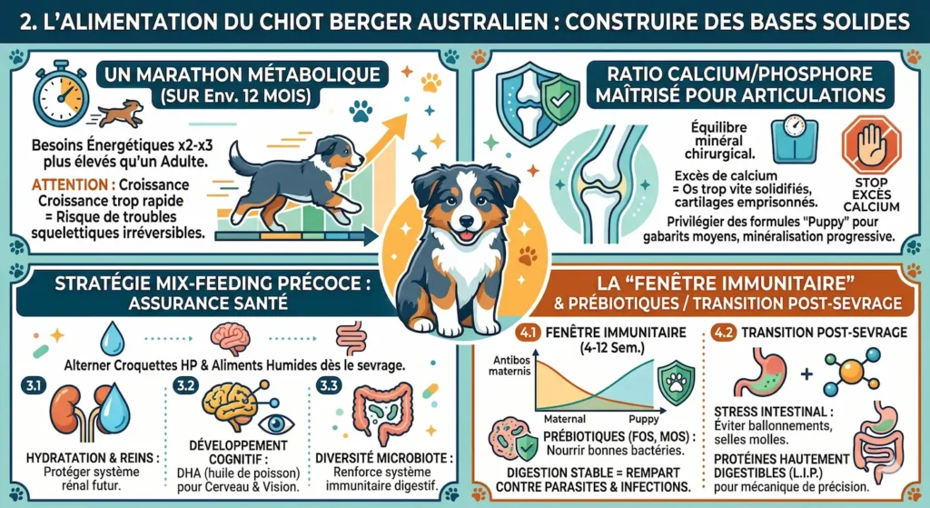ALIMENTATION CHIOT BERGER AUSTRALIEN